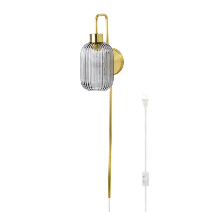 River of Goods - Wholesale Sconce - 32"H Davia Retro Wall Sconce Pink, White, Smoke, or Green11