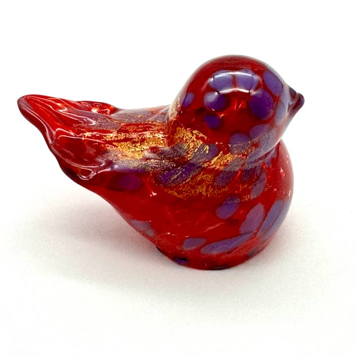 Alice Sturzinger LLC - Venta al por mayor Figura decorativa - Figurita de Cristal Soplado Pajarito de Inspiración -12 Opciones de Color13