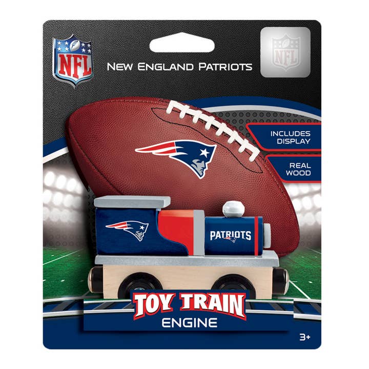 Masterpieces Puzzles - Wholesale Toy Car/Truck - Kids - New England Patriots Toy Train Engine