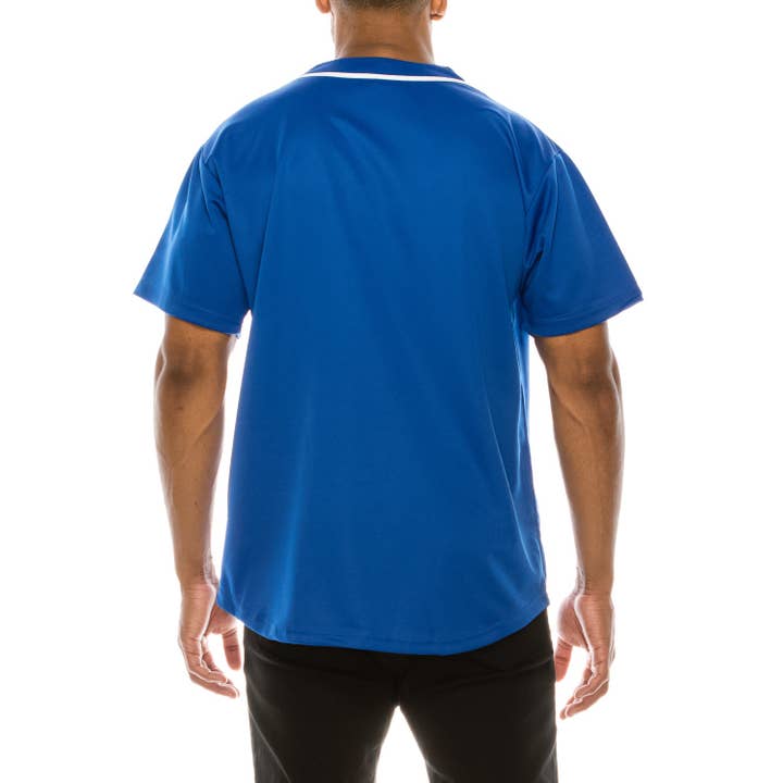 Victorious - Wholesale Button Down Shirt - Men's - BJ42 BASEBALL JERSEY (OPEN PACK)20