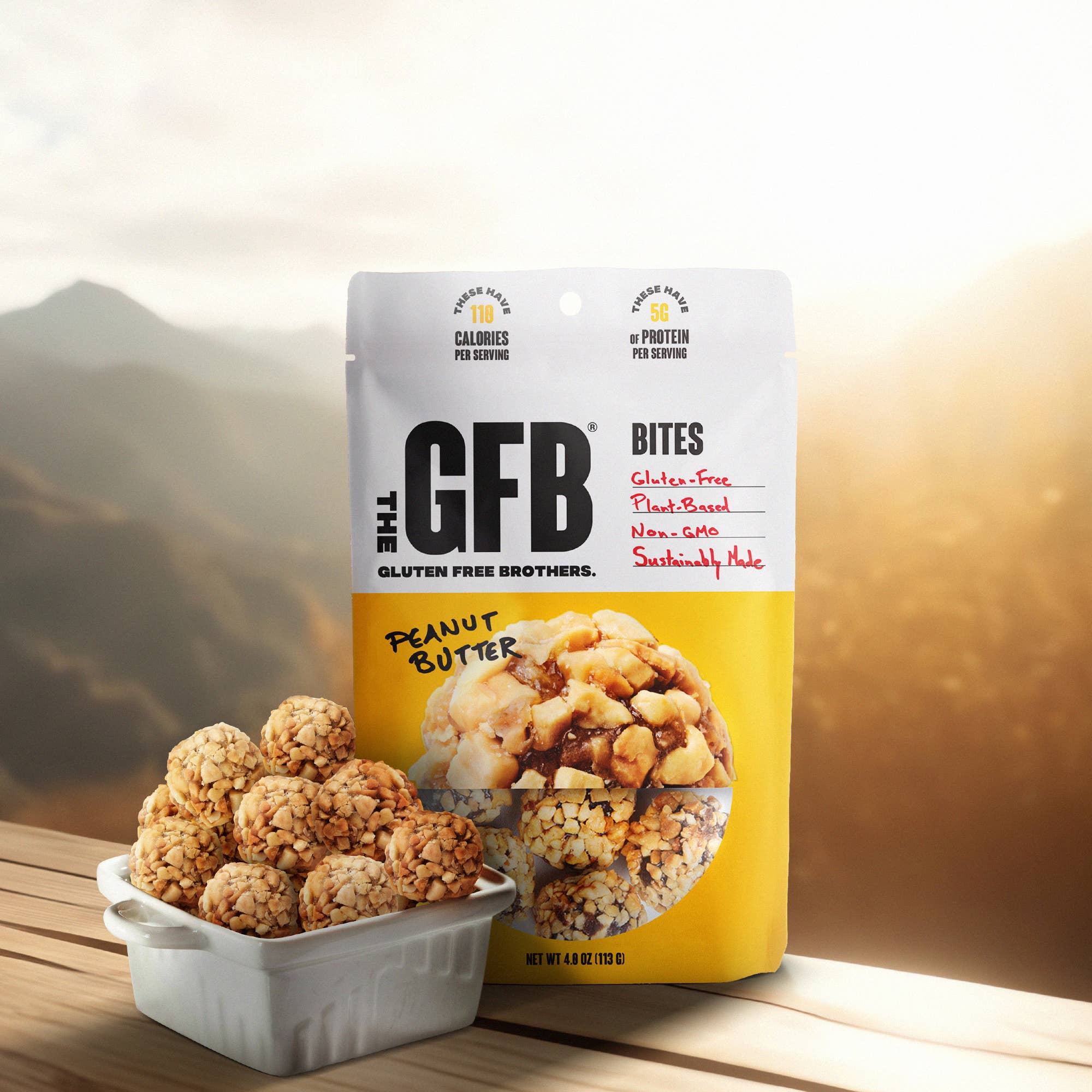 The GFB – wholesale Snack bar – Peanut Butter Gluten Free Protein Bites6