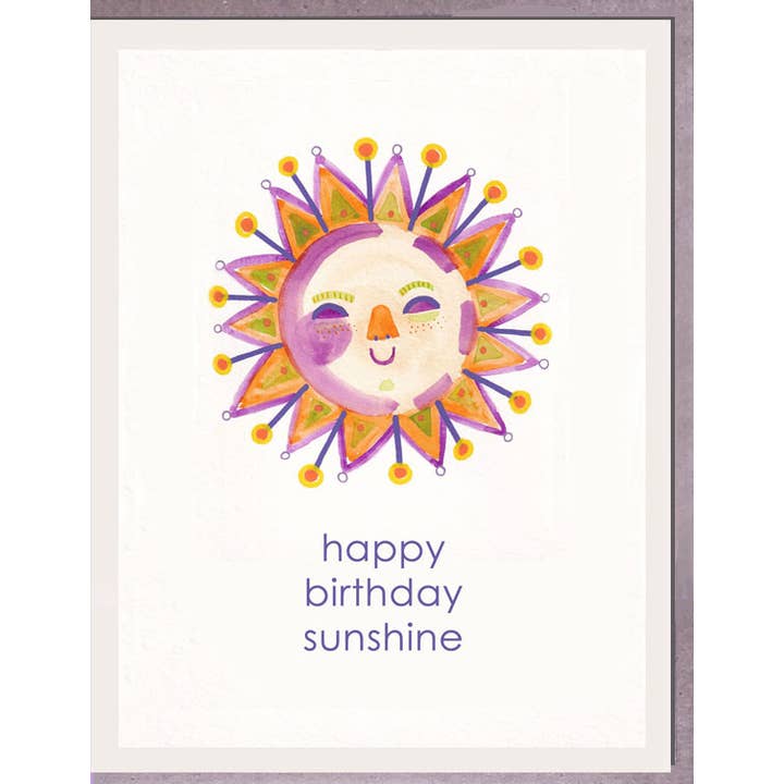 HB. Sun. Kara DeCarlo for wholesale by Blueberry Road Cards