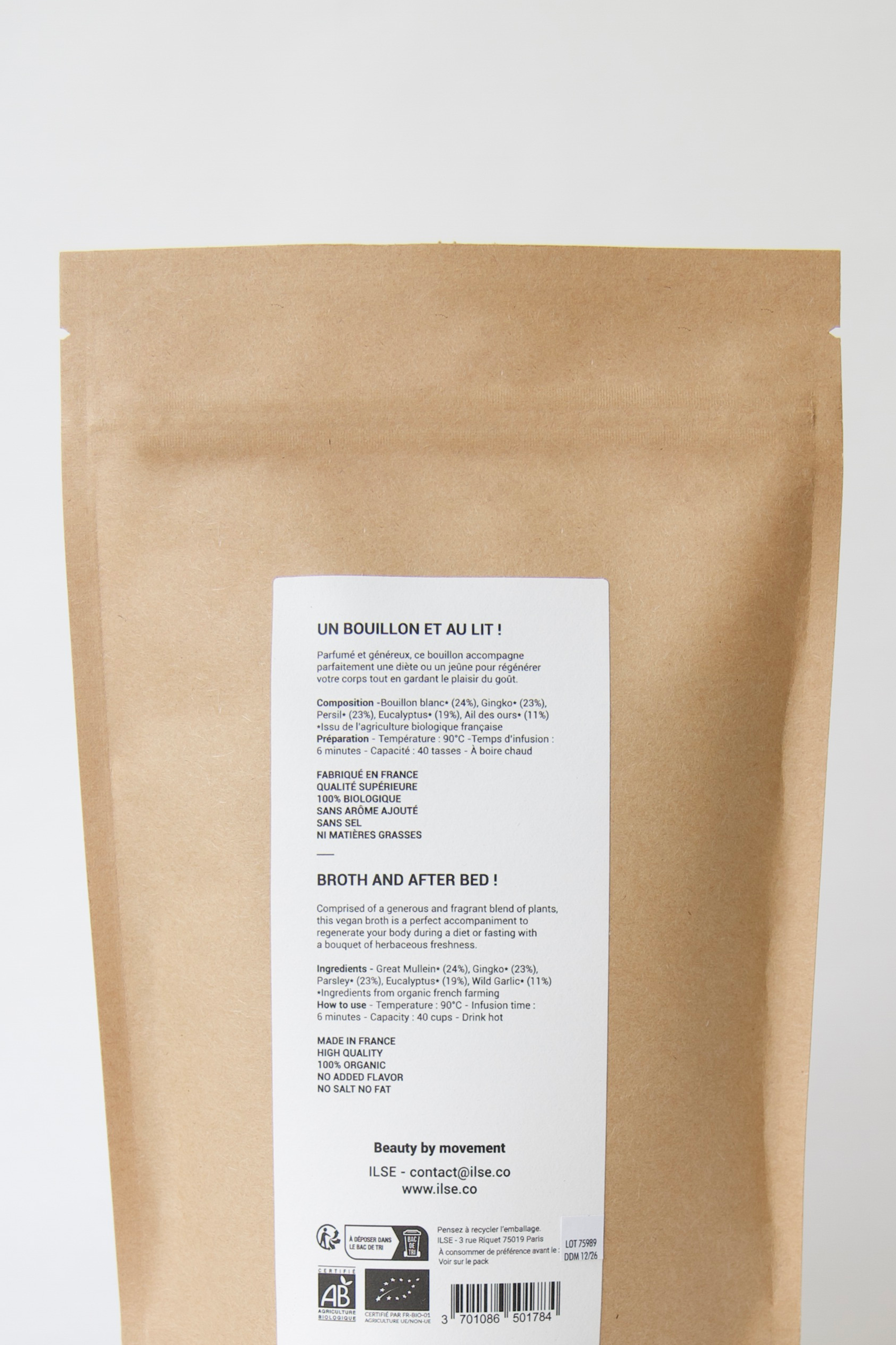 ILSE - Vente Thés santé/détox - Bouillon Jeûne2