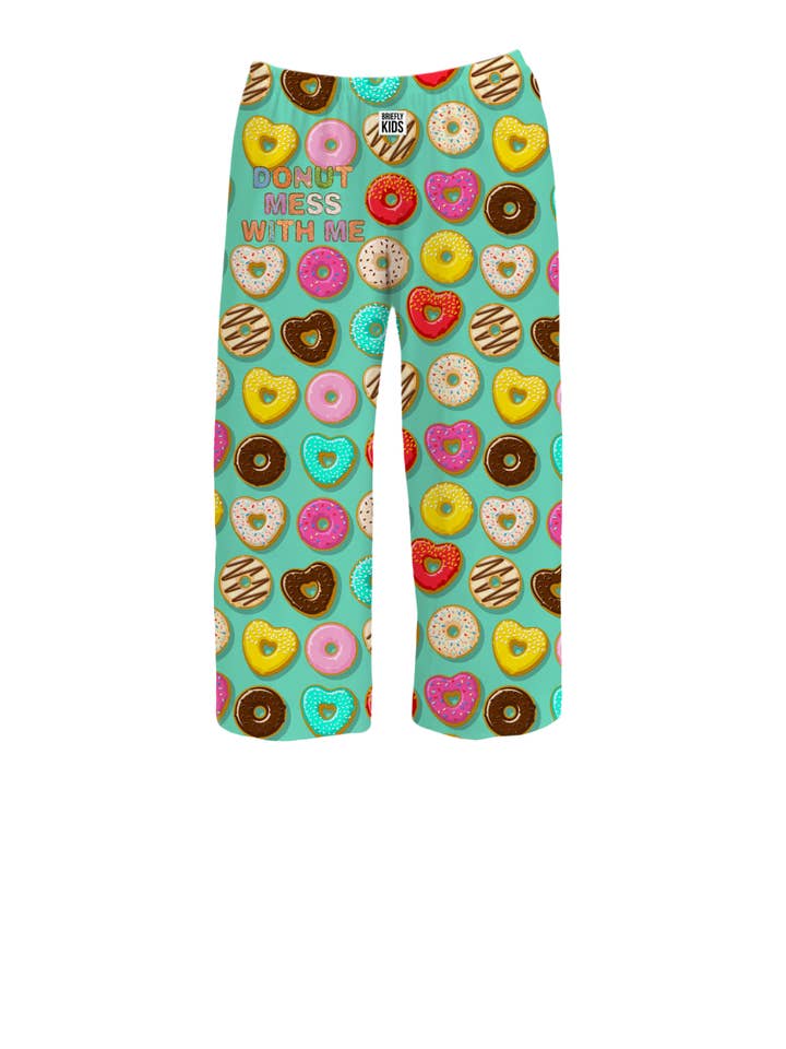 Briefly Kids | Donut Mess With Me Lounge Pants for wholesale by BRIEF INSANITY
