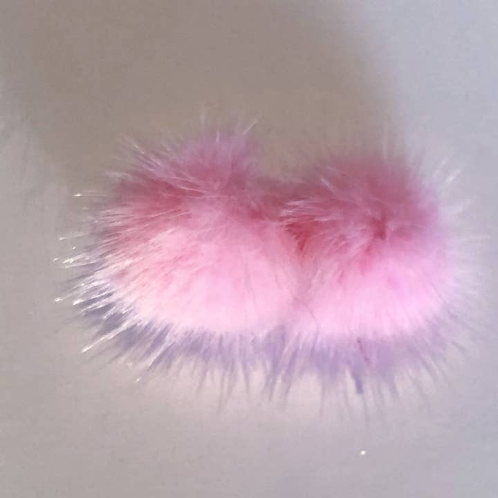Sparkle Sisters by Couture Clips - Wholesale Hair Clip - Kids - Mink Pom Poms Hair Clips6