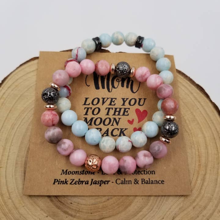 CHAKRA JEWELRY – wholesale Pärlarmband – Armband av natursten - Mors dag-present med kort