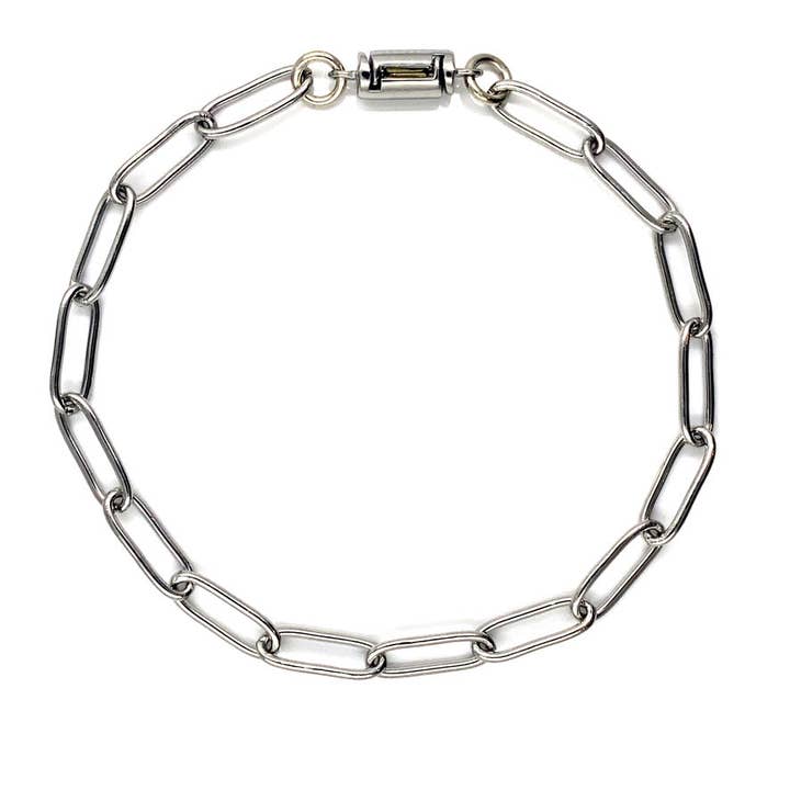 Paperclip Bracelet (4MM) for wholesale by Freedom Clasp