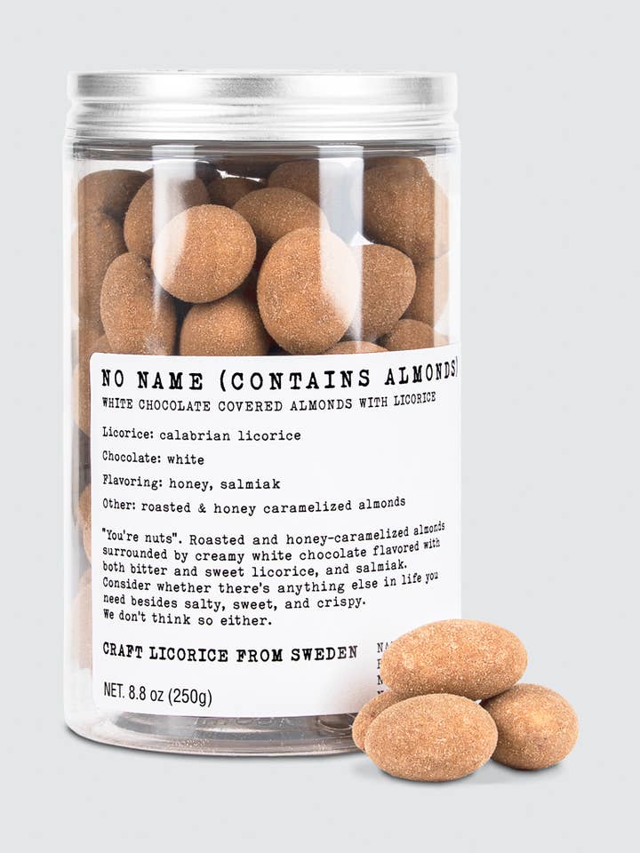No name (contains almonds) for wholesale by Haupt Lakrits USA