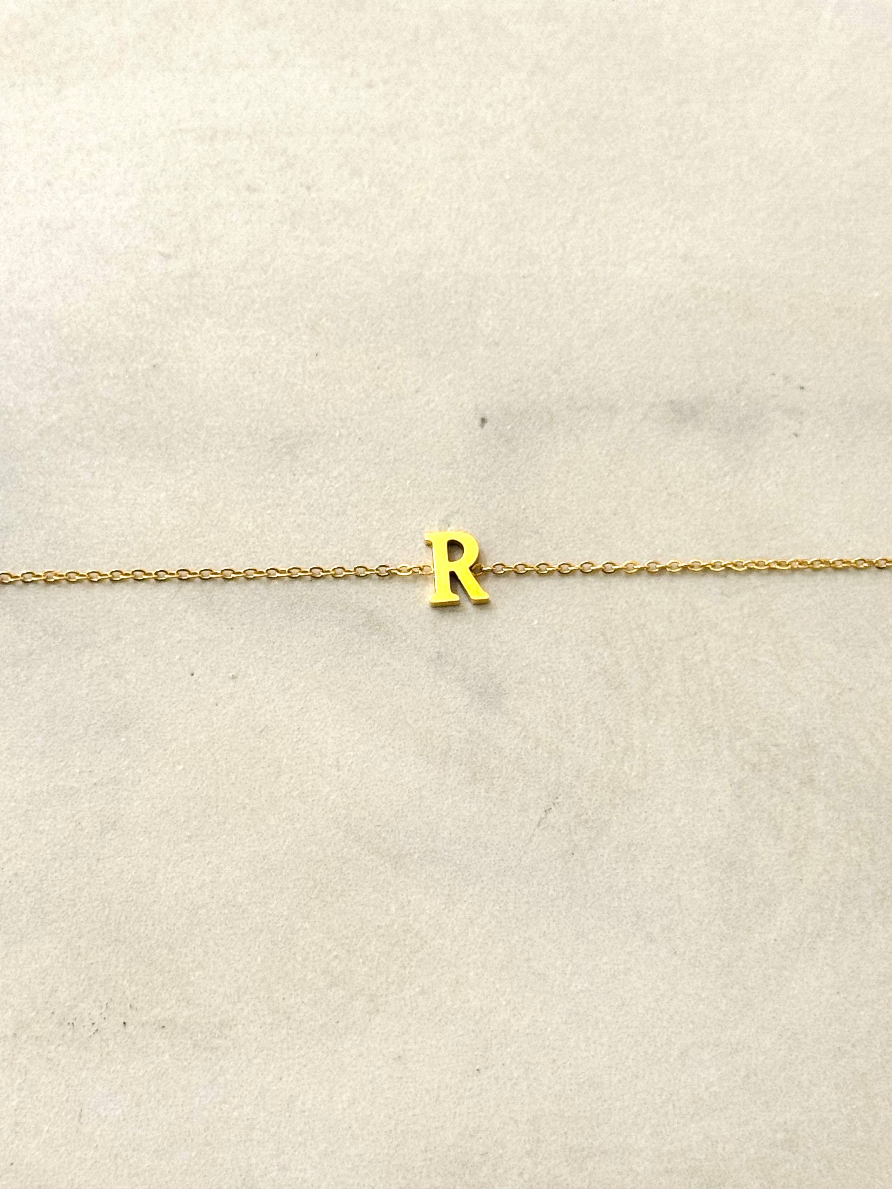 Cassette Barcelona - Wholesale Charm/Dangle Bracelet - Minimal Stainless Steel Initial Bracelet18