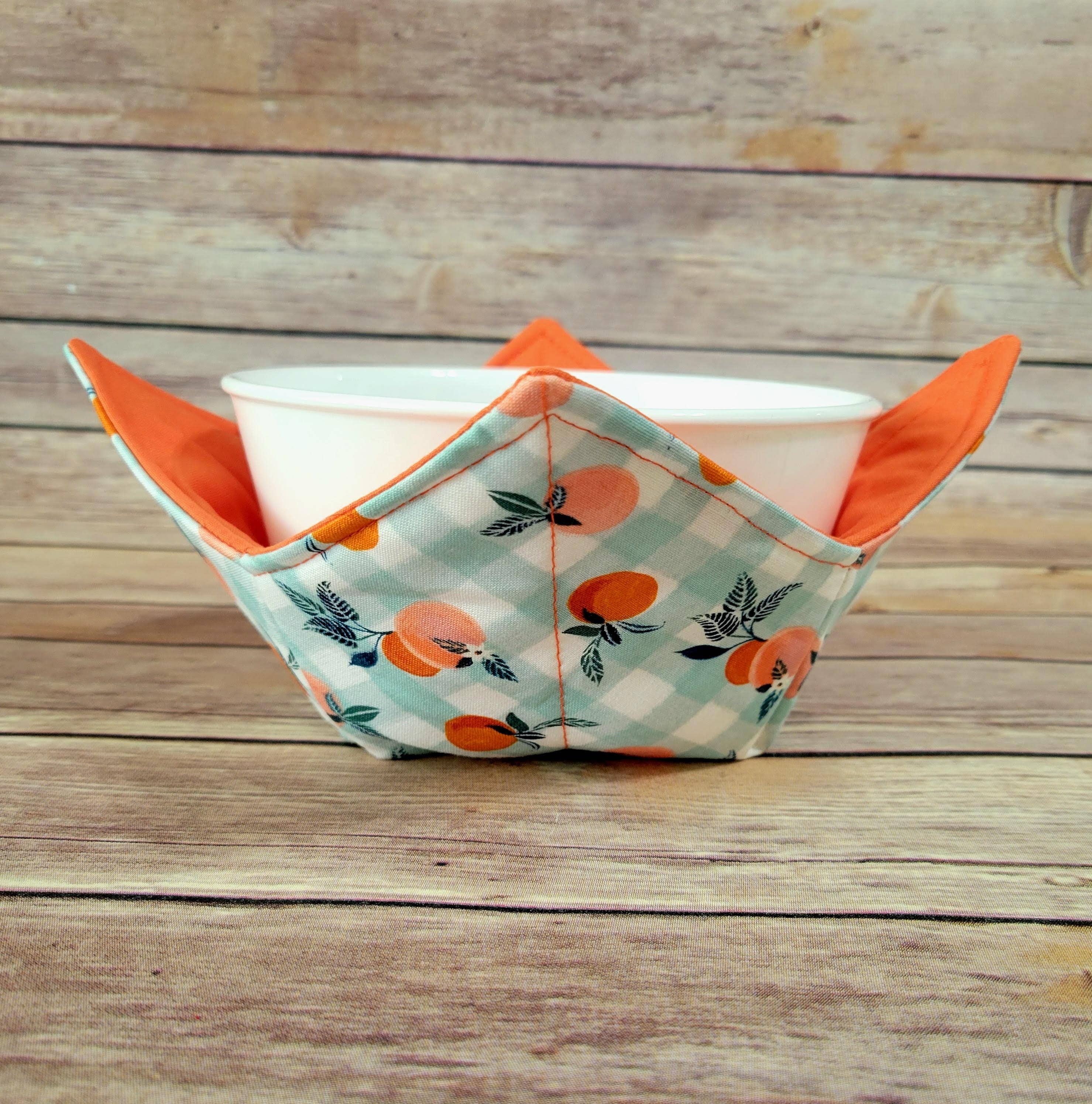Burpie Bibs Boutique - Wholesale Oven Mitt/Pot Holder - Fruit Bowl Cozy | Lemon Cherry Strawberry Orange Hot Pad6