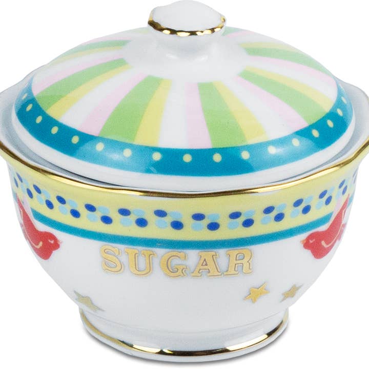 Açucareiro de Porcelana - Mamma Mia por atacado de Baci Milano