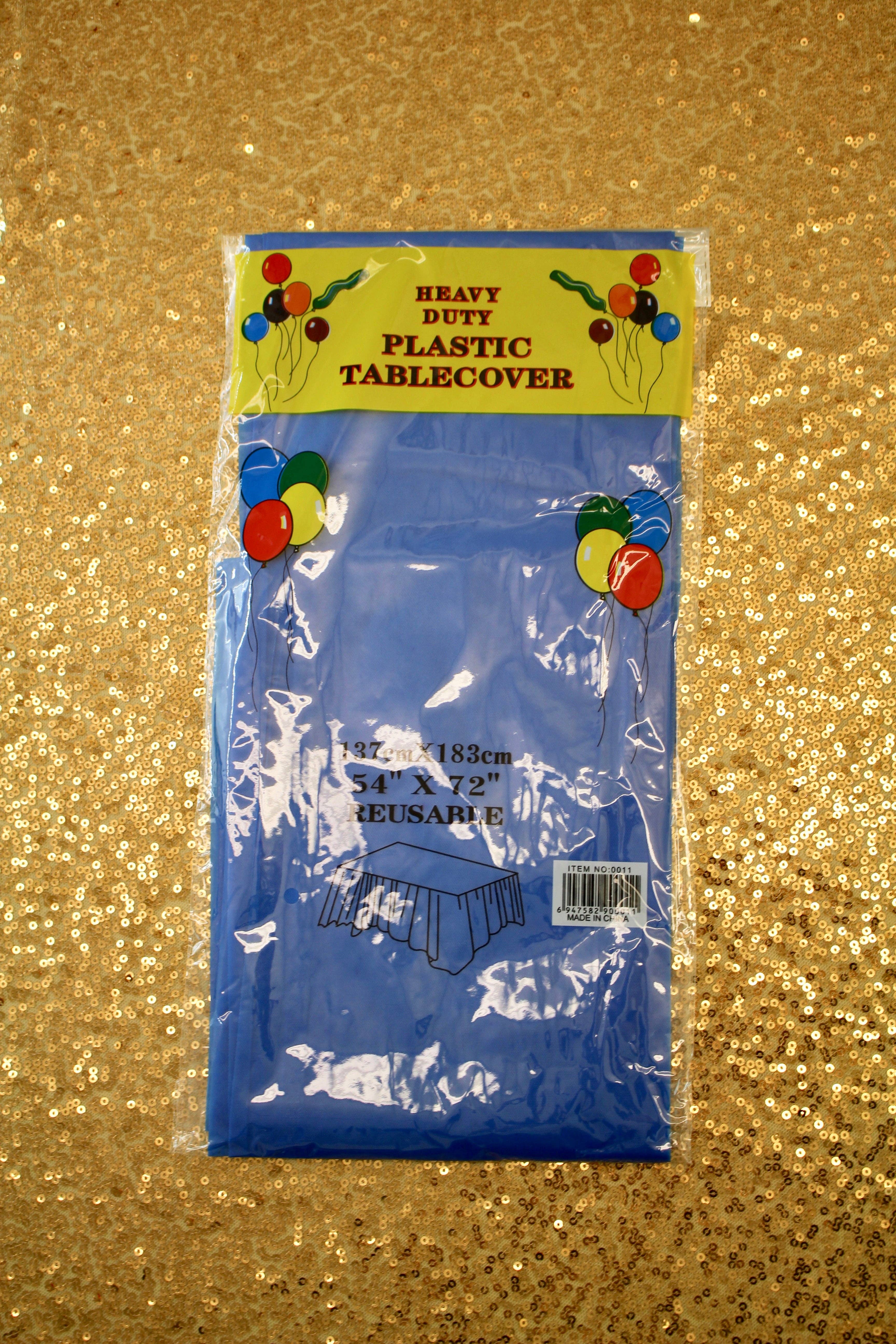 Your Party Box - Wholesale Disposable Table Cover/Runner - Heavy Duty Re-Usable Plastic Tablecloths2