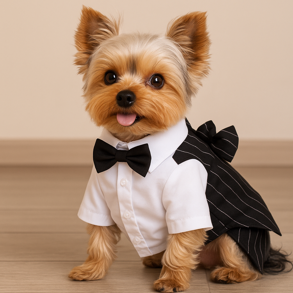 Sisters G Kids - Venta al por mayor Disfraz - Perros - Traje de Esmoquin para Perros al por Mayor – Ropa Formal Elegante para Mascotas2