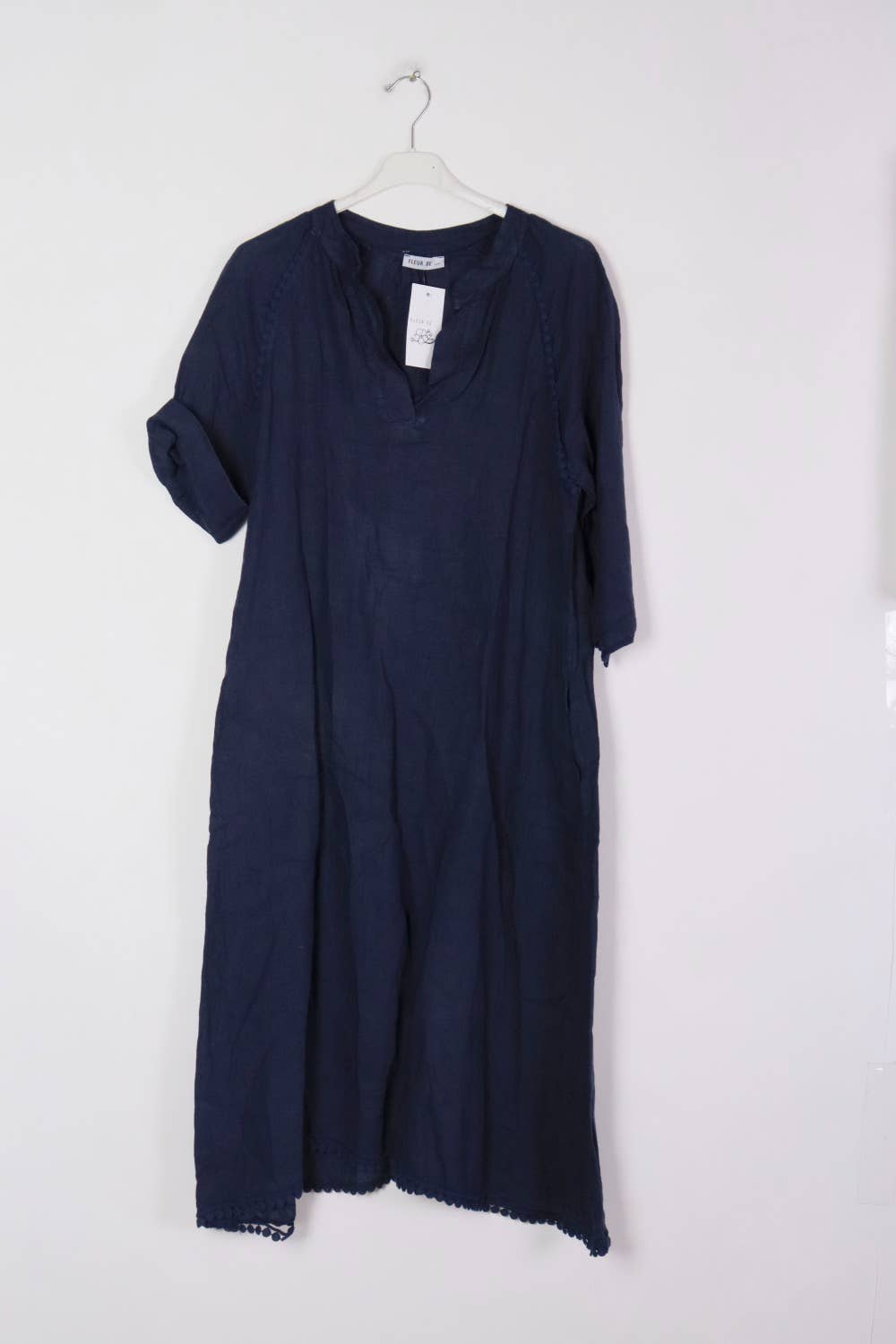 LÉA & LUC - Wholesale Dress - Women's - Long dress in 100% linen REF.716148