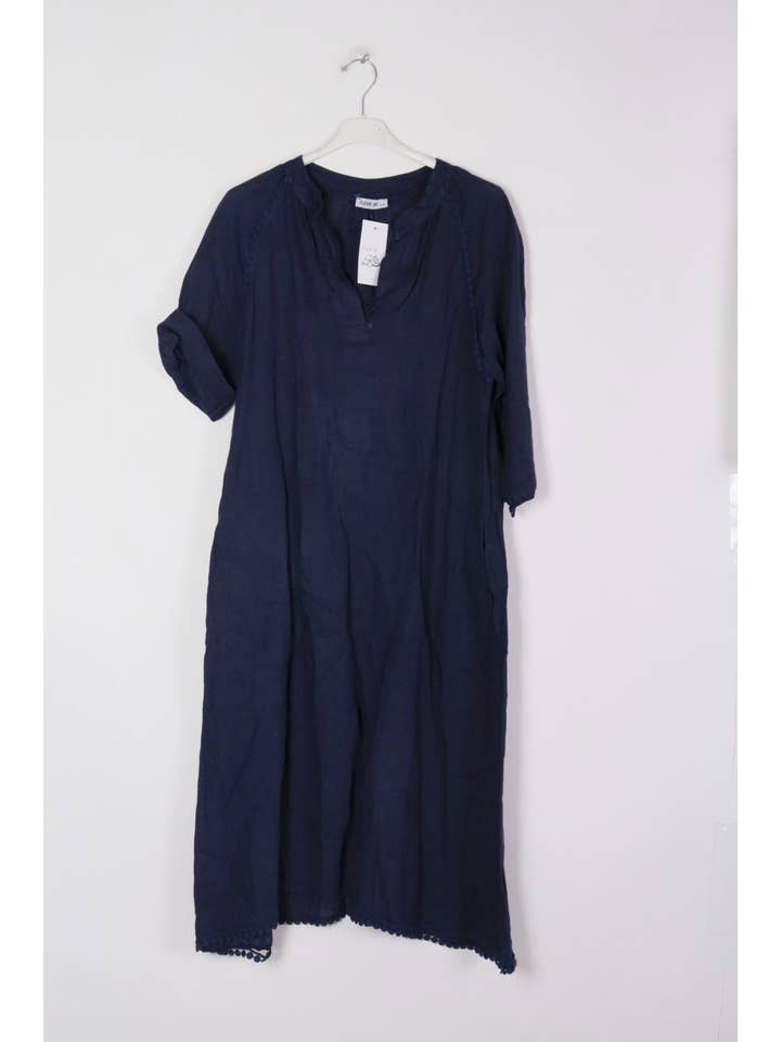 LÉA & LUC - Wholesale Dress – Women's - Long dress in 100% linen REF.716148