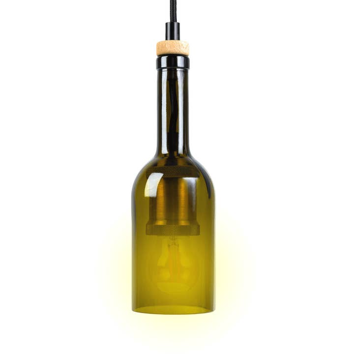 Rebottled - Wholesale Accent/Desk Lamp - Lamp - Olive1