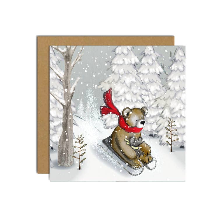 Mr Bear Sledging for wholesale by Toots Design