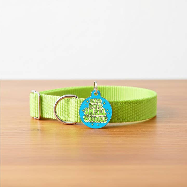 Bad Tags - Wholesale Halsbandlabel - Hond - Grappige Hondenpenning Scanbare QR-code - Grote Blaffer Kleine Wiener8