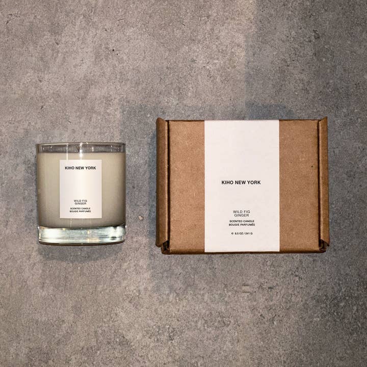 KIHO NEW YORK – Engroshandel Glaslys – Vild Figen Ingefær Lys2