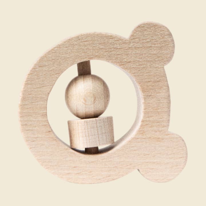 TAPTAP OURS wooden rattle for wholesale by KMR Childwood