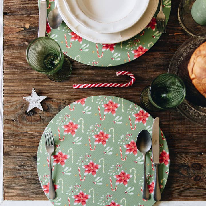 Merry & Sweet Charger Plate for wholesale by Misalù - Dress up your table