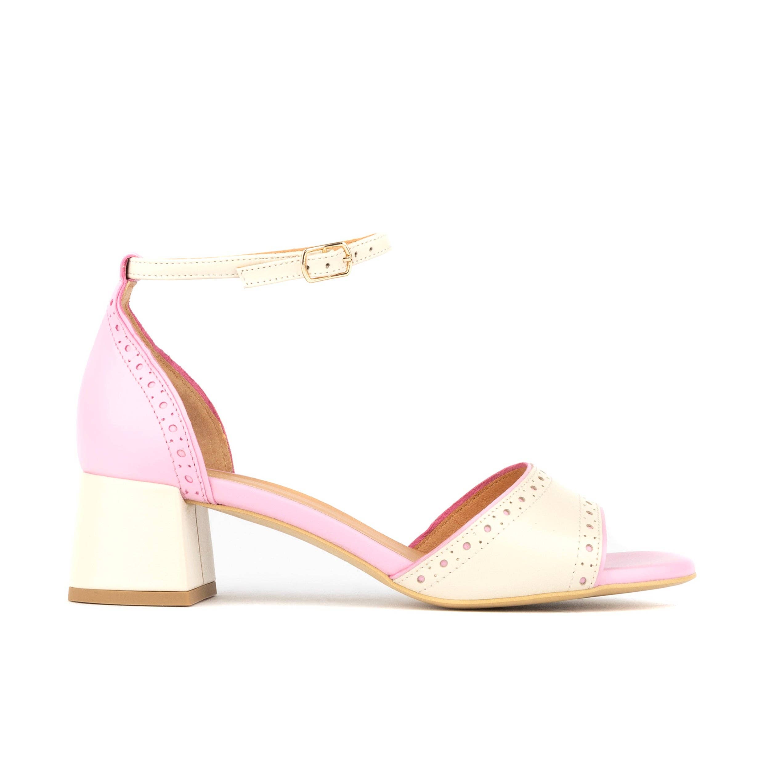 Embassy London – wholesale High heels – Women’s – Croupier - Pink & White Pastel0