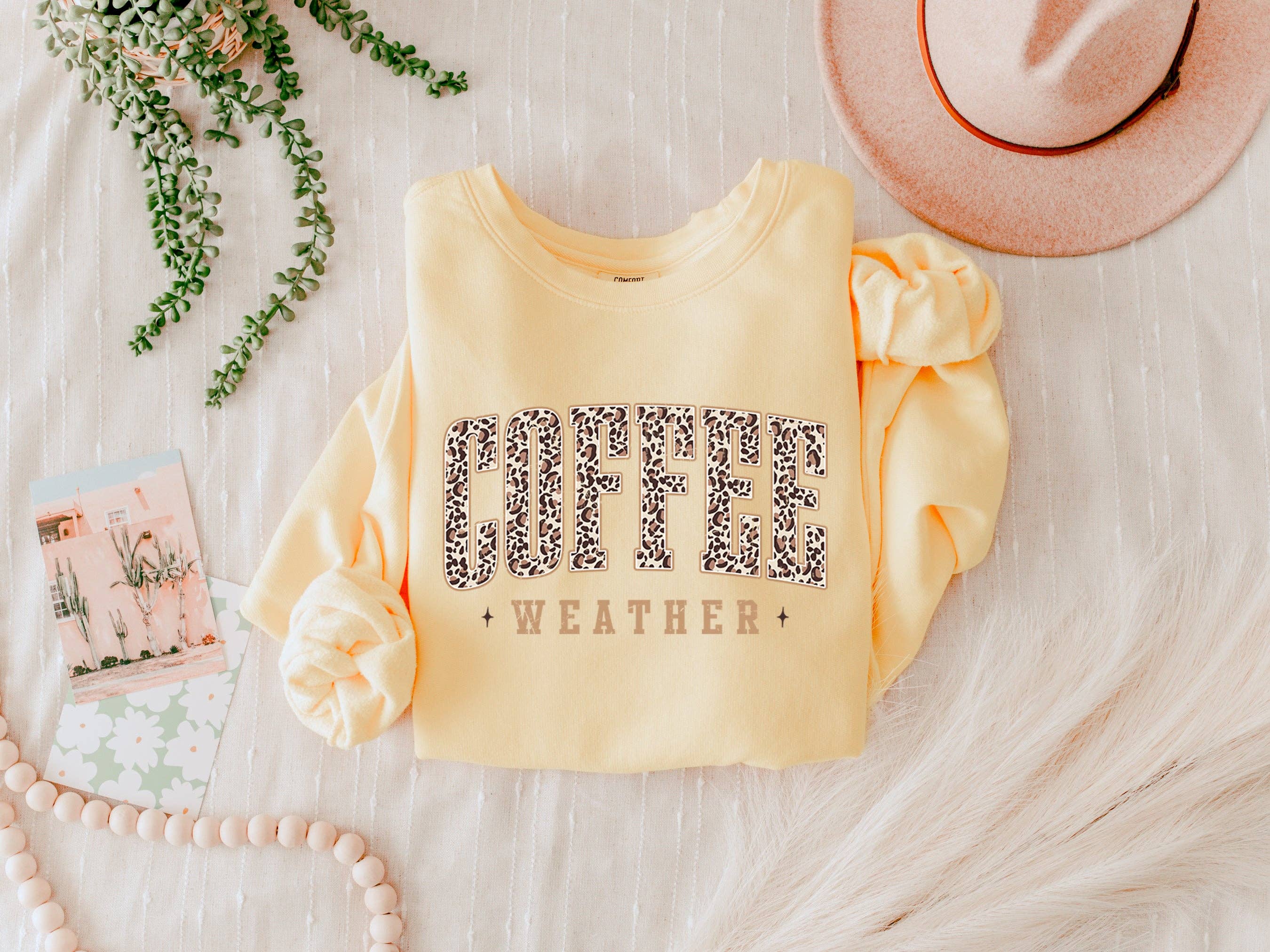 Verita Culture - Wholesale Graphic Sweatshirt - Women's - Coffee Season Fall Autumn Comfort Colors Sweatshirt5