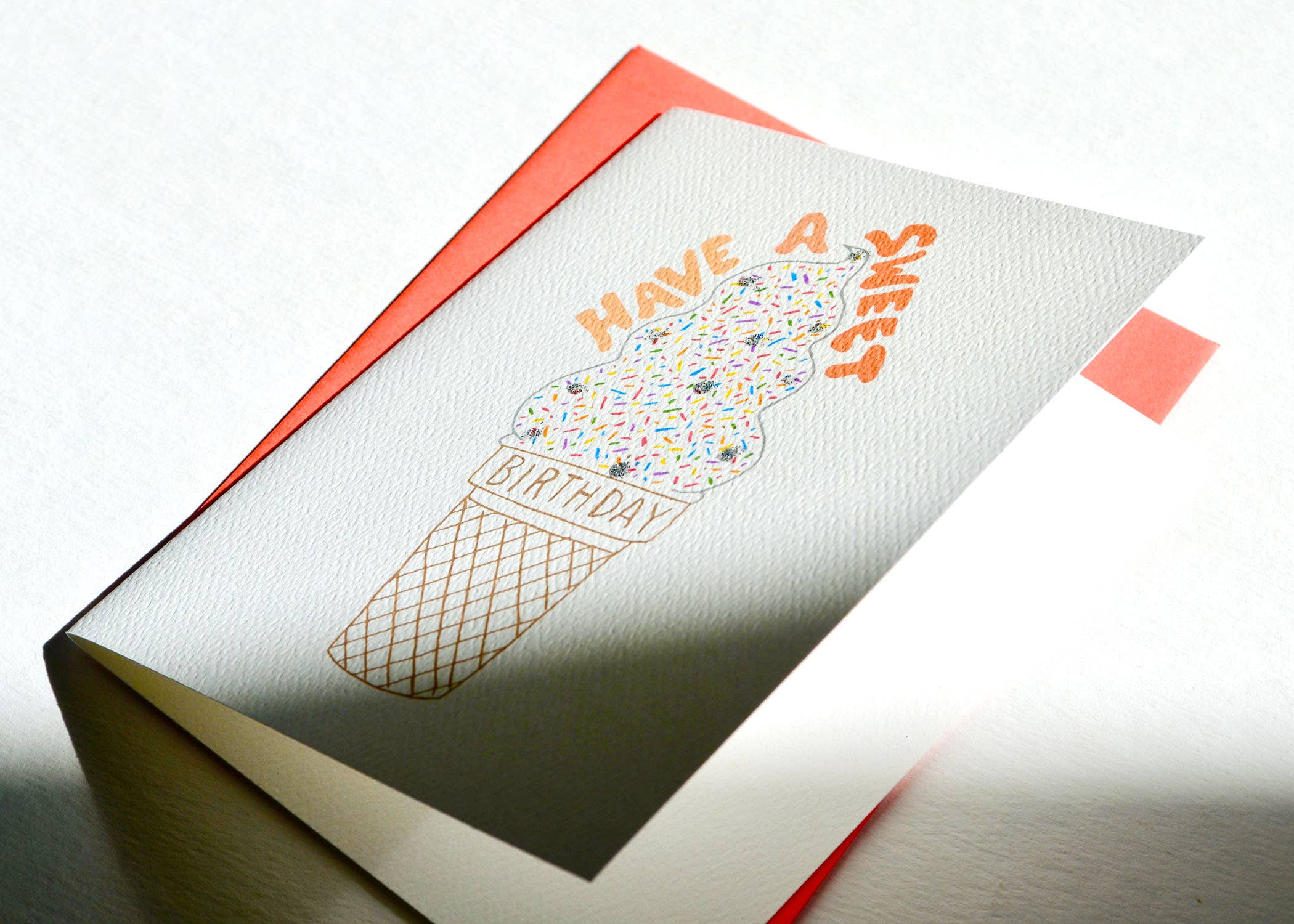 Cracked Designs - Wholesale Birthday Card - Sweet Birthday Cone1