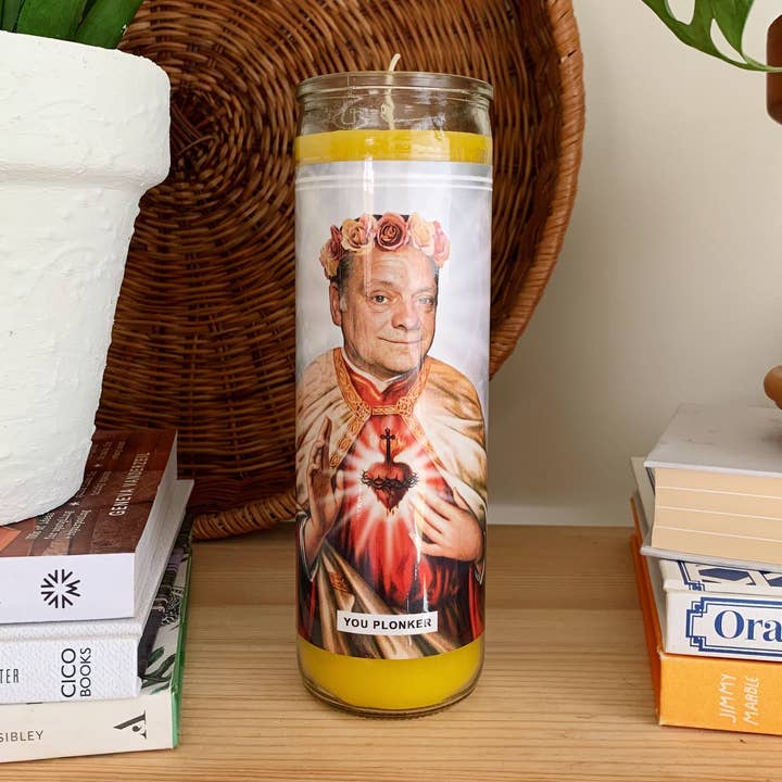 Saint David Jason Prayer Candle for wholesale by Ain't Saint