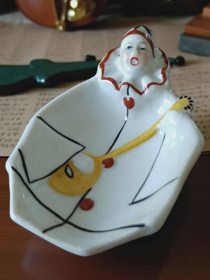 Småsaksskål – Pierrot-ringhållare – Art déco-stil för wholesale av Art Déco Style