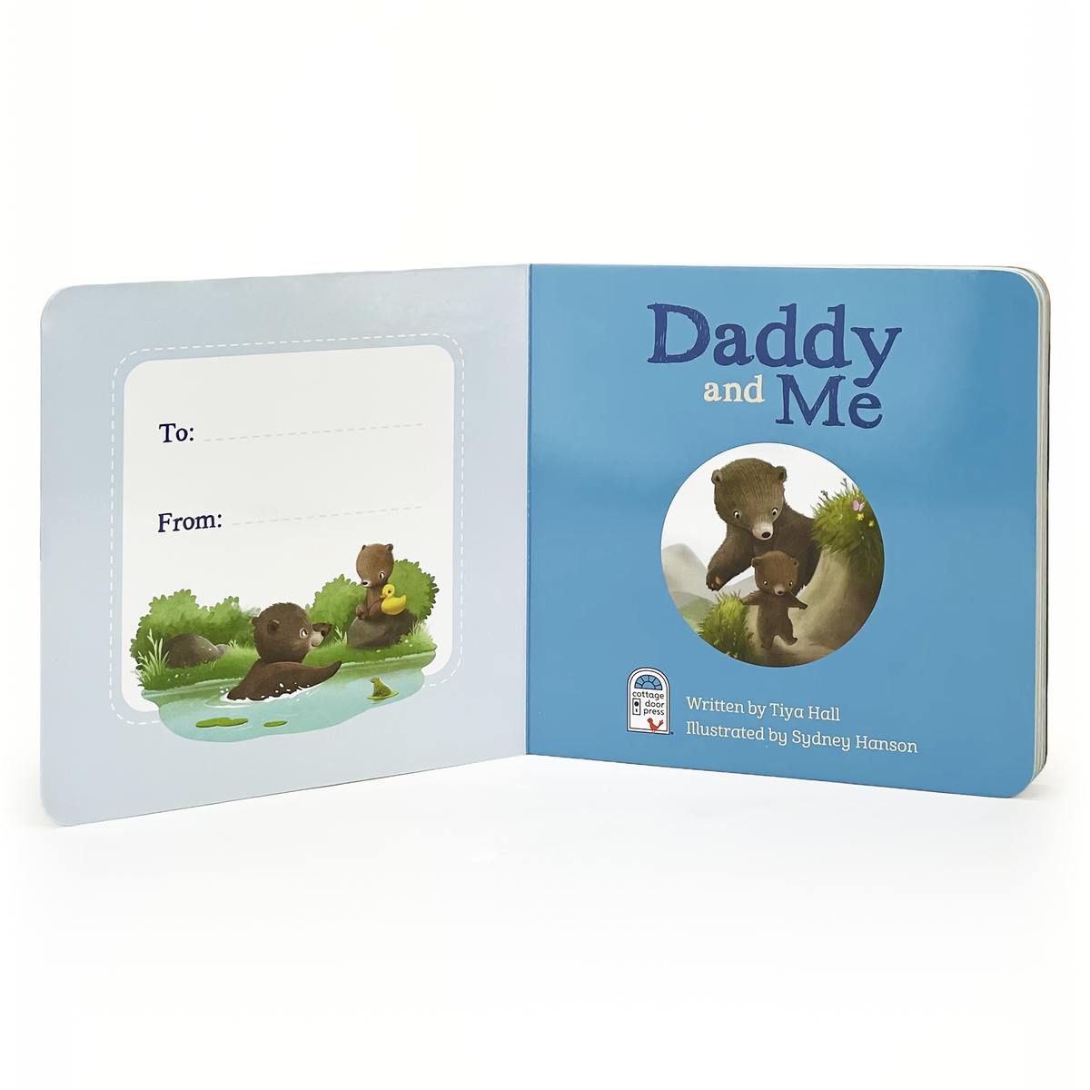 Cottage Door Press - Vente Baby & Toddler Book (0-2) - Carnet rembourré Daddy and Me Keepsake (Fête des Pères)1