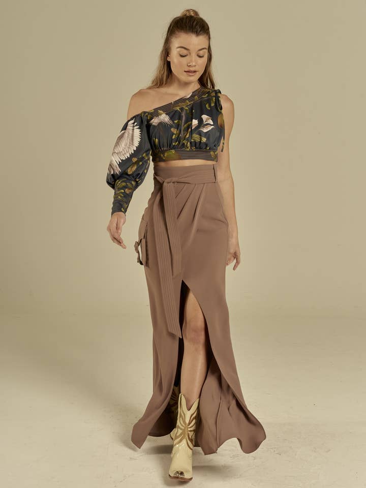 Cercado Mokka Maxi Nederdel for engroshandel hos Manifiesto