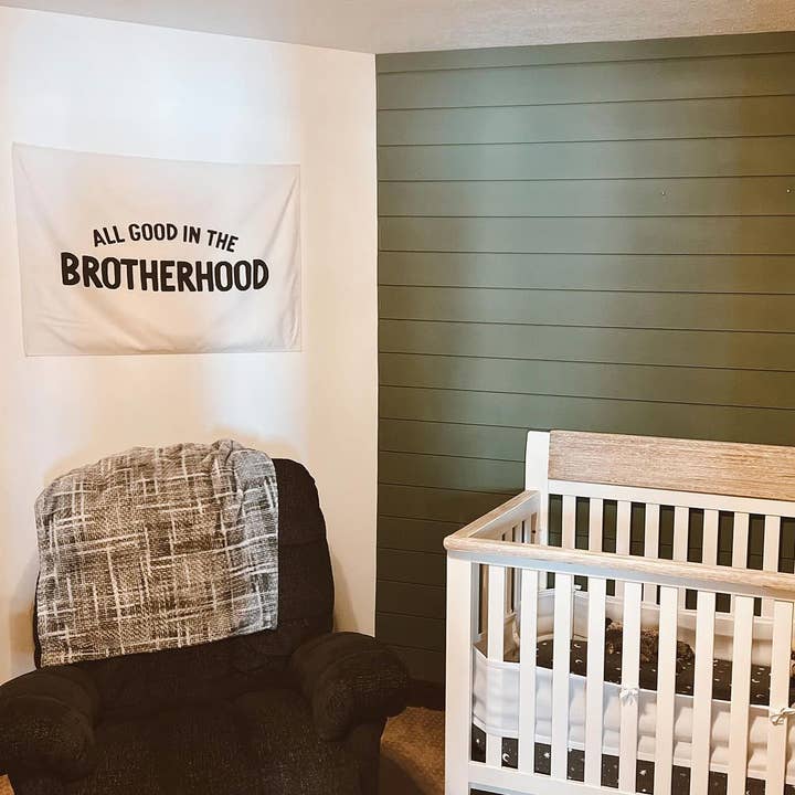 Cherrypick - Wholesale Banner - Kids & Baby - All Good In The Brotherhood Banner | Kids Decor Wall Hanging