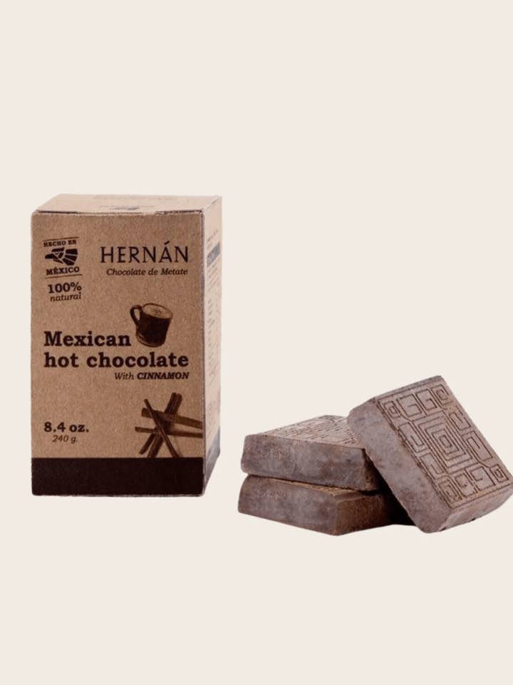 Cinnamon Mexican Hot Chocolate Square "Tablillas" - 240g for wholesale by HERNÁN
