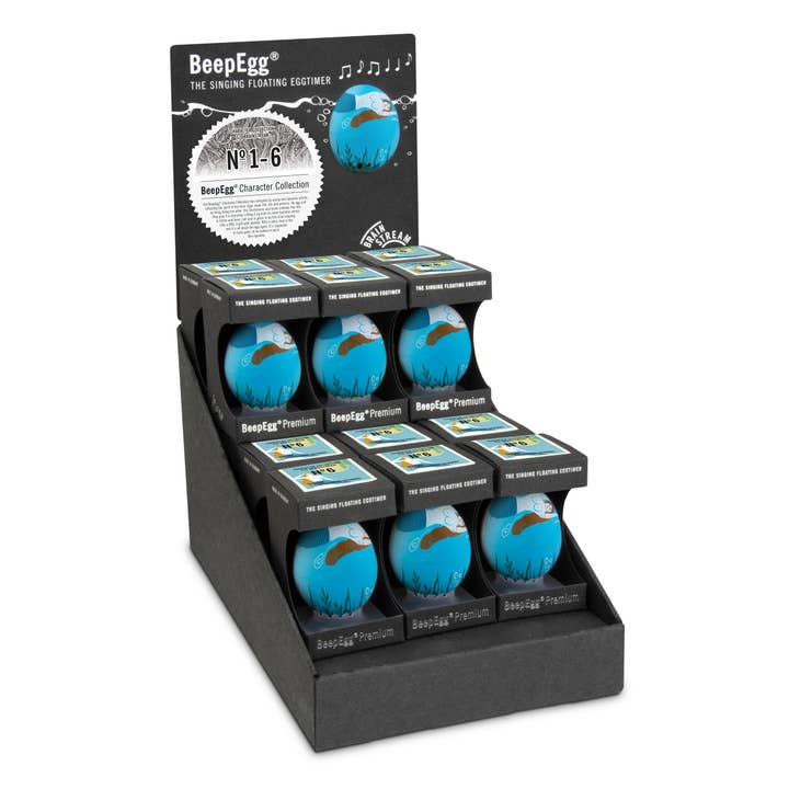 BeepEgg Sirene Display / 18 pcs. for wholesale by Brainstream USA