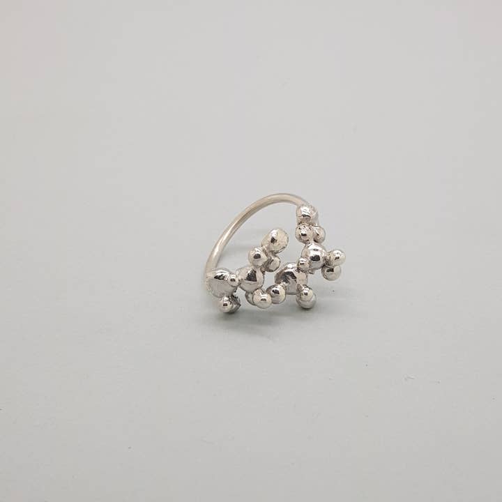 ALEGRIA B. - Wholesale Band/Stacked Ring - MEDIUM STERLING SILVER RING1