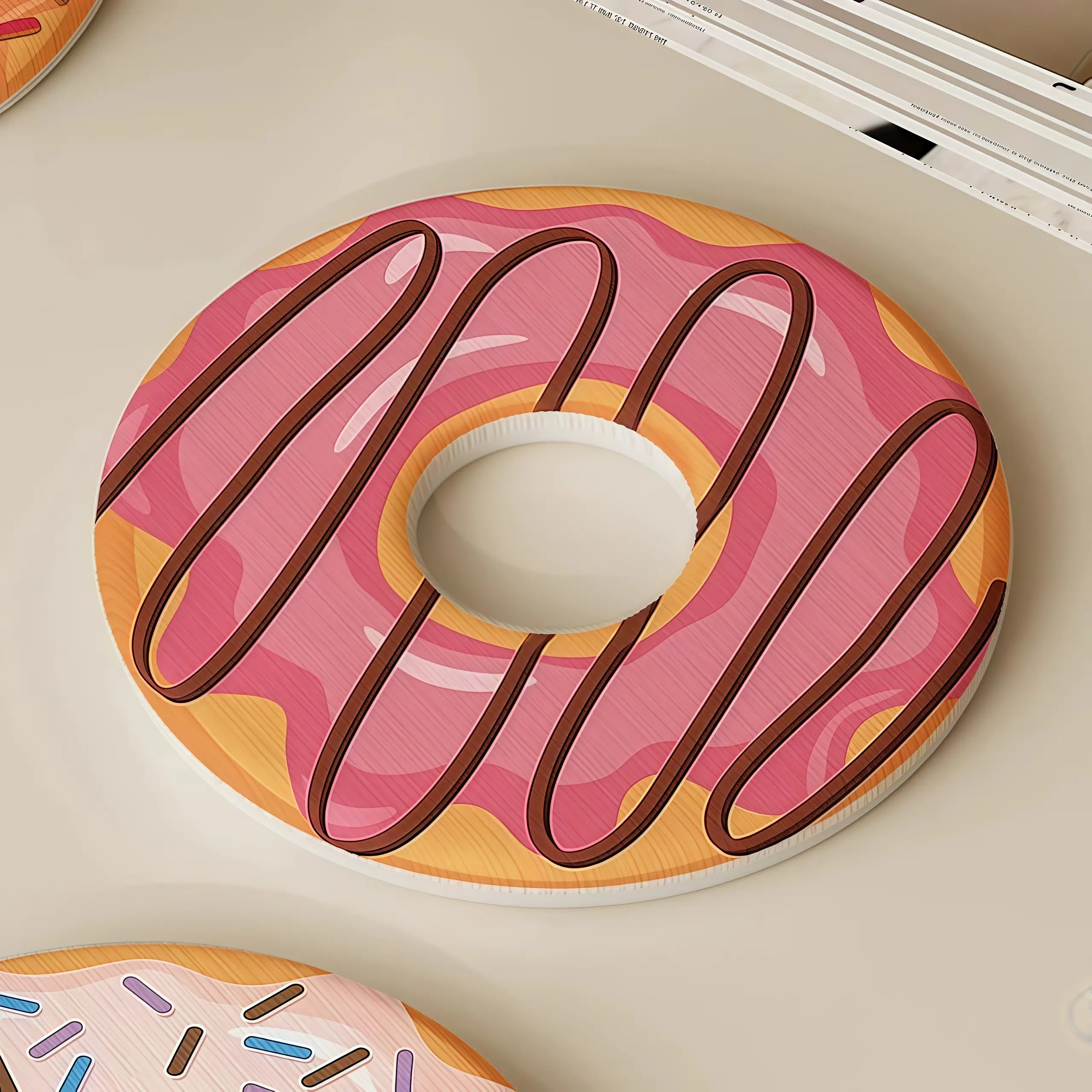 Otterware – wholesale Coasters – Novelty Doughnut Diatomaceous Earth Coasters5