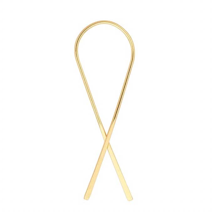 Orecchini a nastro d'oro per la vendita all'ingrosso da parte di Anuket Luxury Apothecary