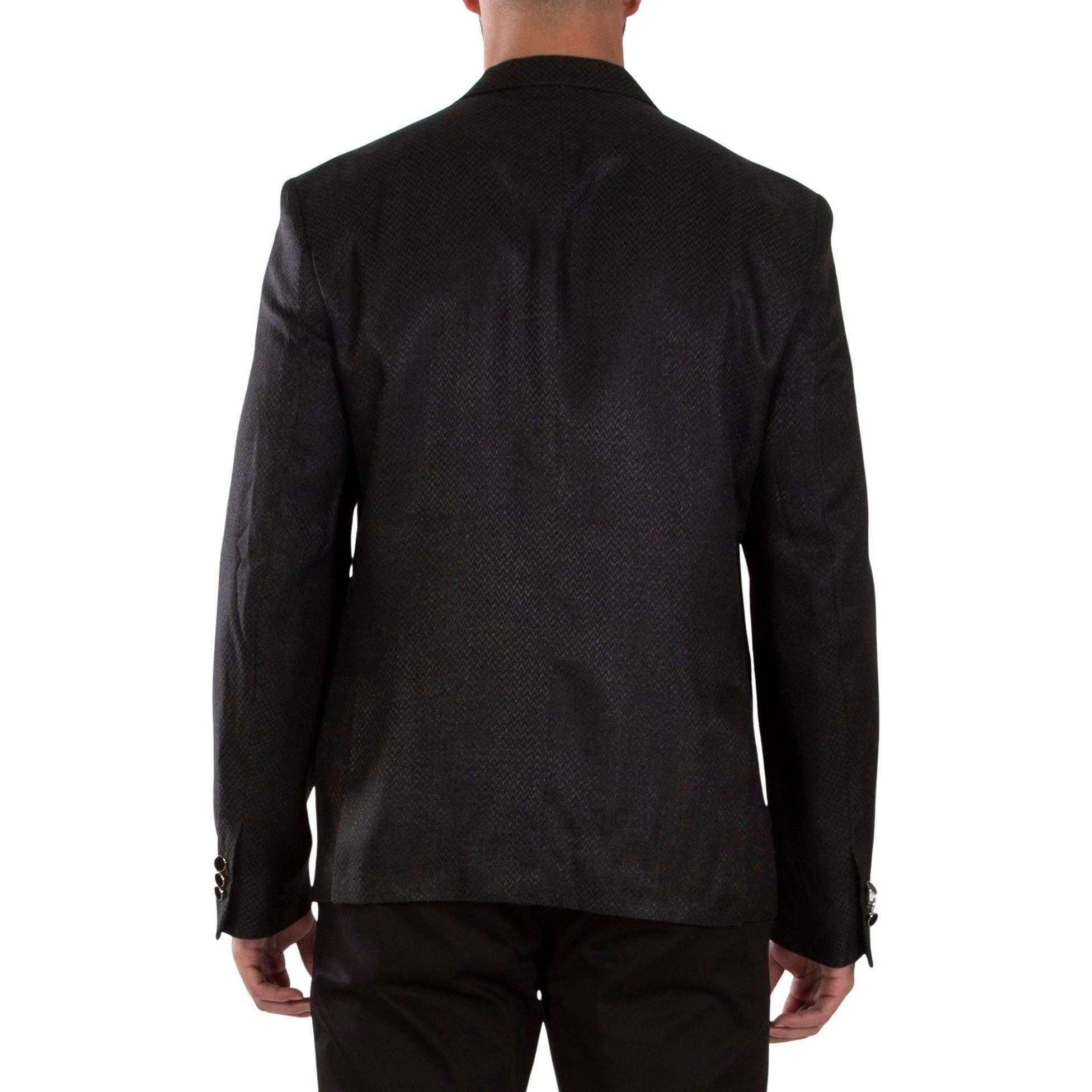 Svart 234105 - Svart Mönstrad Kvällskavaj för wholesale på Faire1