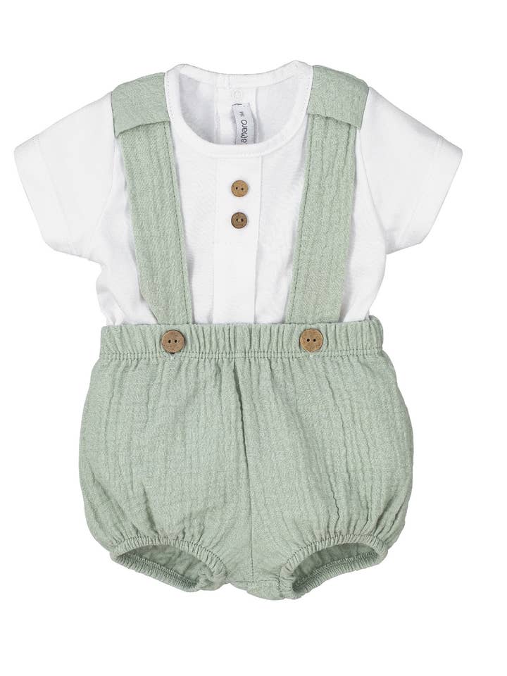 Oregano Summer Set Romper - Ref: 17942 for wholesale by Creaciones Calamaro, S.L