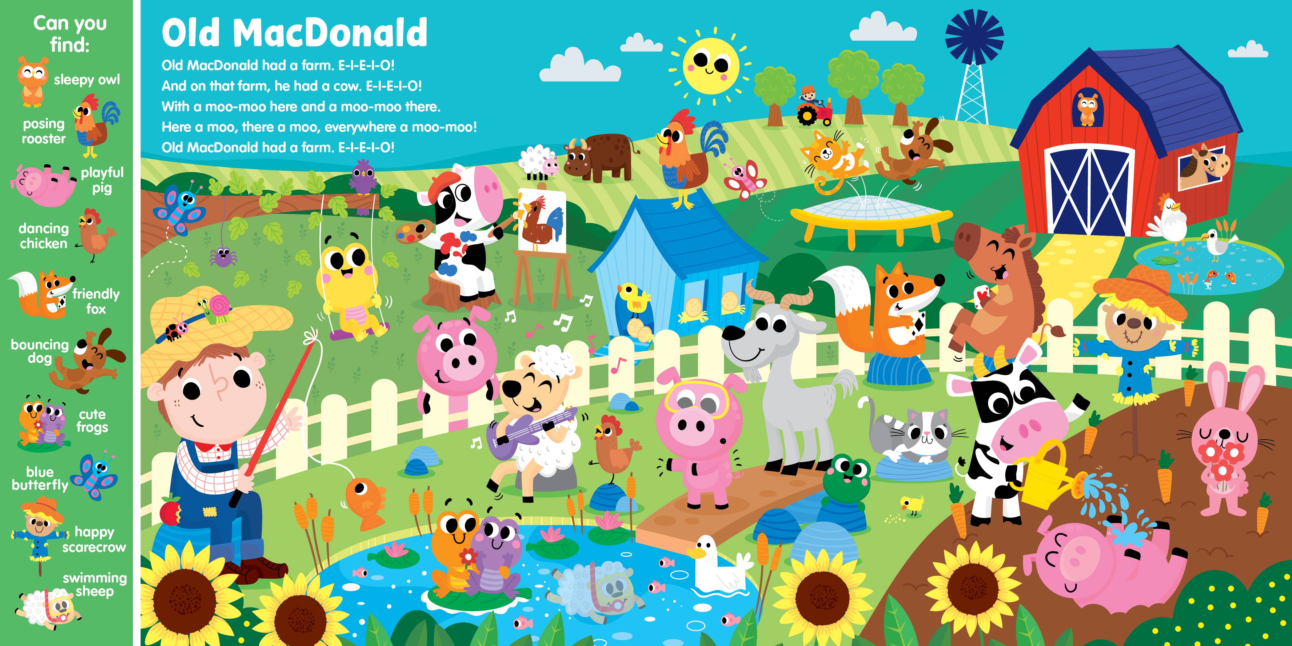 Kidsbooks Publishing - Wholesale Baby & Toddler Book (0-2) - Search & Find Nursery Rhymes: 6-Button Sound Book3