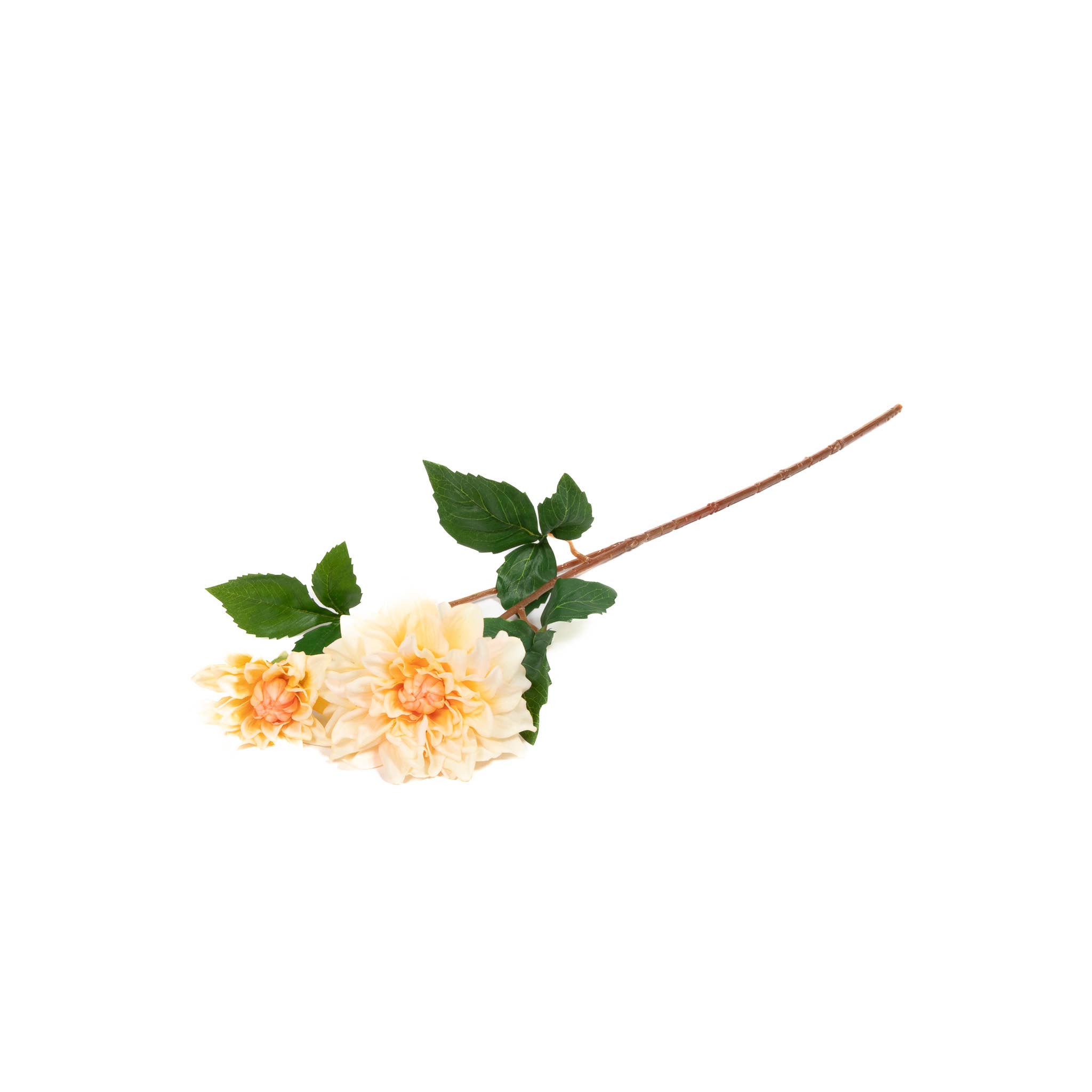 Mills Floral Company - Wholesale Artificial Flowers - Real Touch Dahlia - 24 Inch - Yellow3