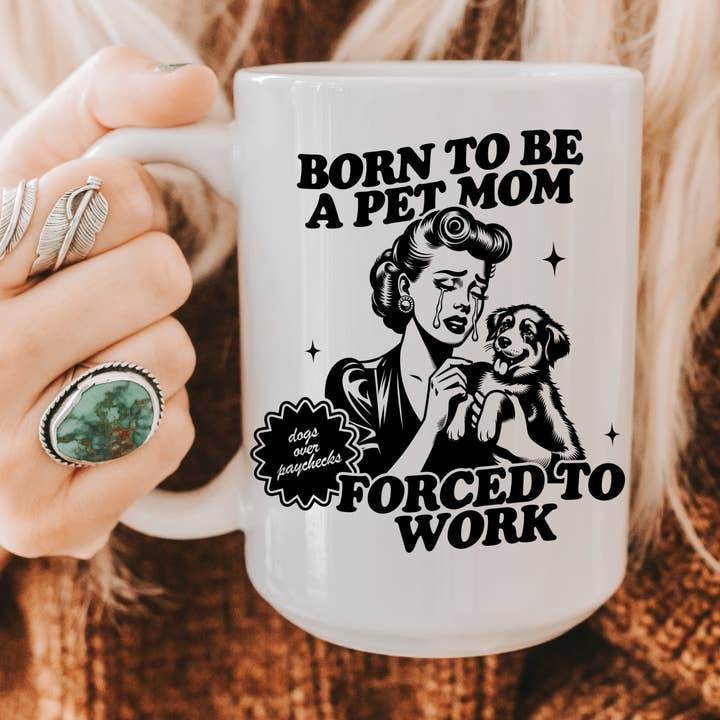 Dog Lover Coffee Mug for wholesale by Ace the Pitmatian Co