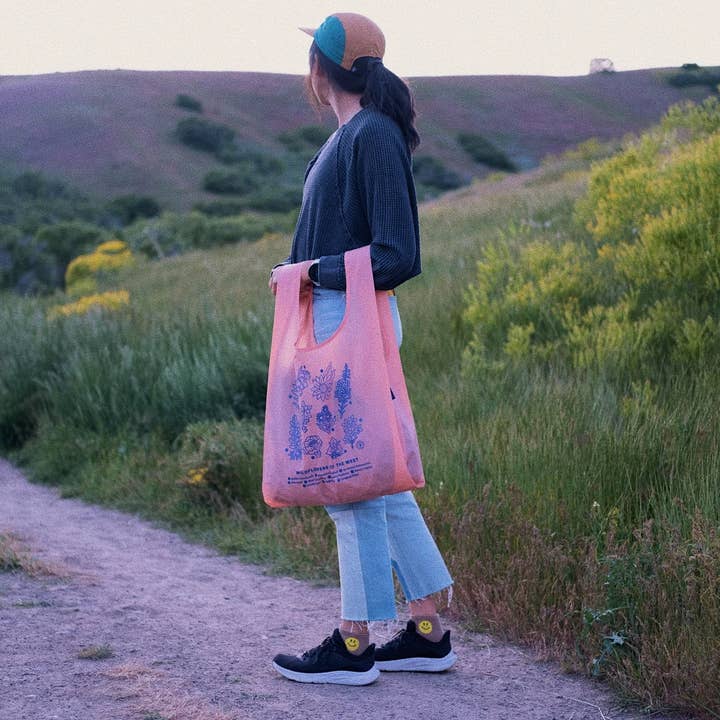 Goodnight Pine - Wholesale Grocery/Shopping Bag - Wildflowers BAGGU Reusable Bag