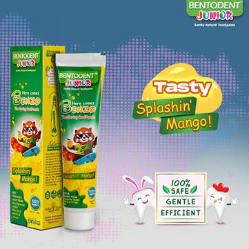bentodent - Vendita all'ingrosso Dentifrici - Dentifricio Bentodent Junior Bubby Burst1