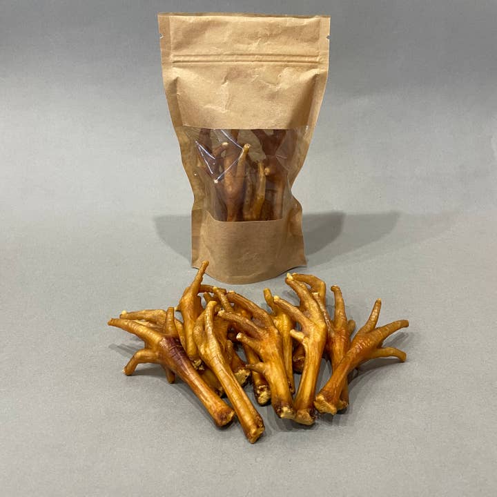 Pawsome Pet Toys - Wholesale Pet Treats - Dog - Chicken feet, Natural dog treat