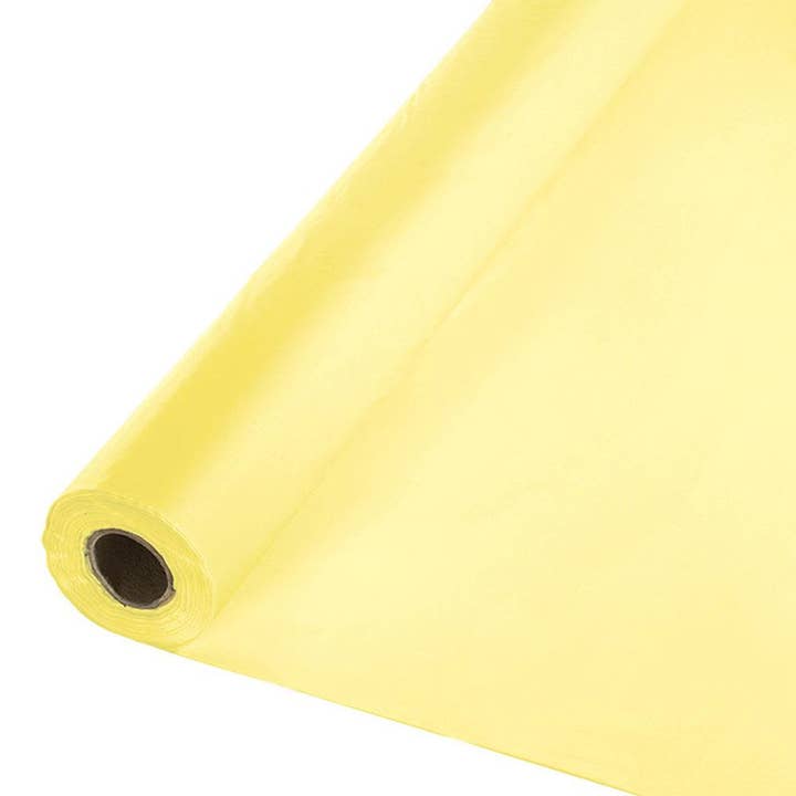 Rouleau de table de banquet en plastique Mimosa, 40 po x 100 pieds pour la vente par KT Supply