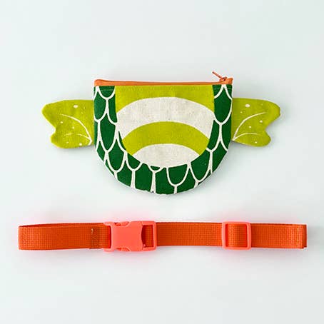 Green Dragon Belt Bag, Fanny Pack for wholesale by Lovelane Designs