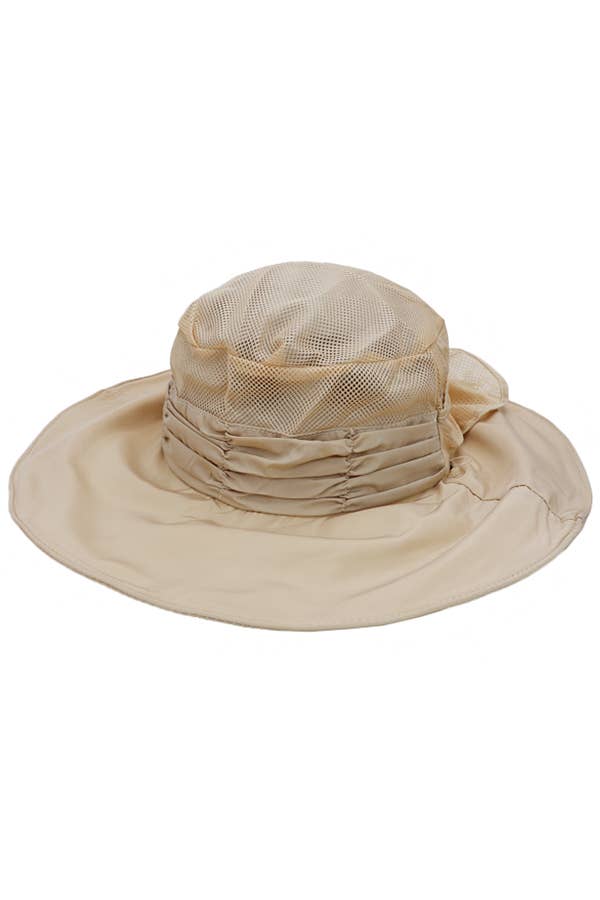 Cap Zone - Wholesale Bucket Hat - Women's - Women's Light-Weight Nylon Fabric Outdoor Boonie Sun Hat4