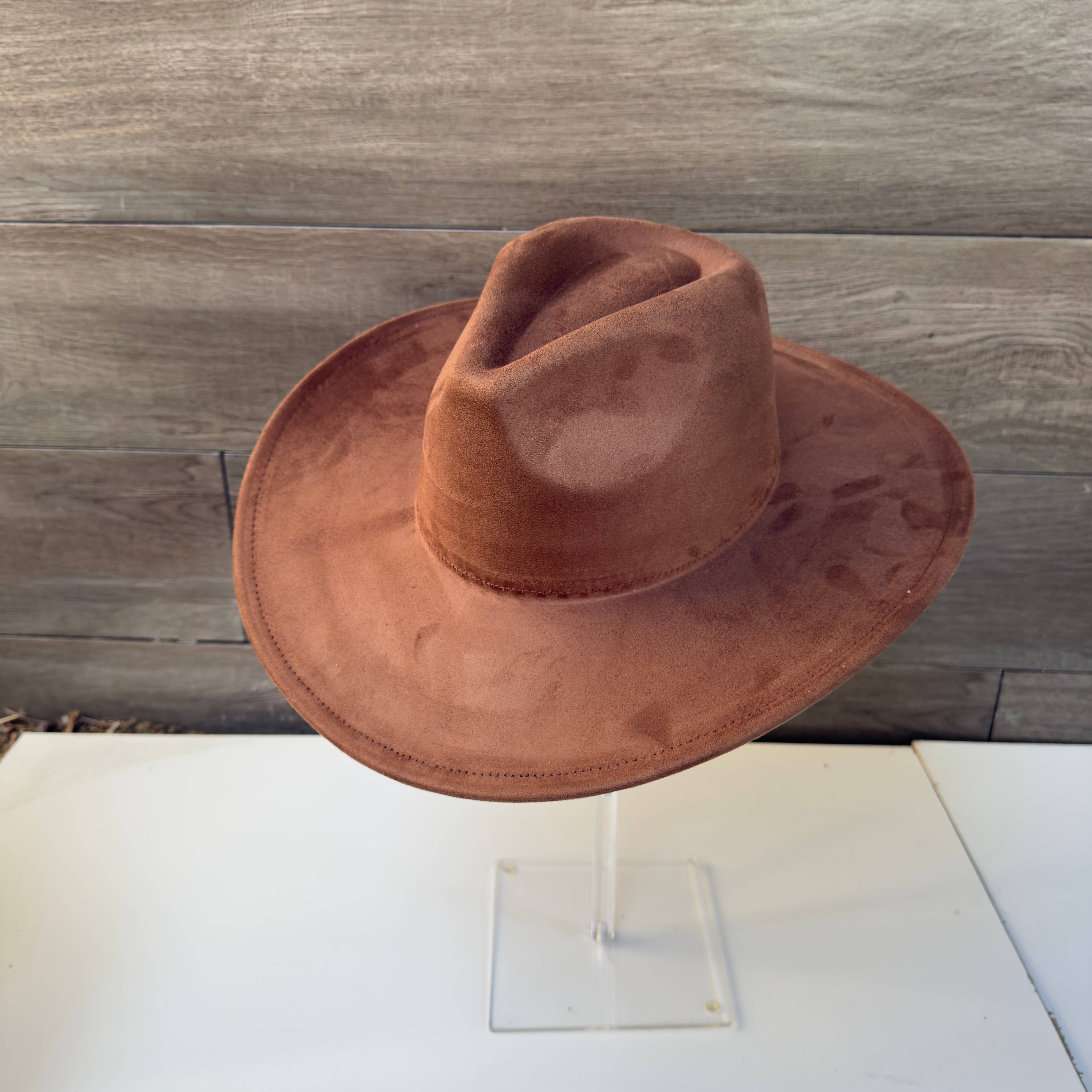 Queens INC - Wholesale Fedora - Women's - Best seller Fashion Classic Wide Brim Suede Primium  Hat16